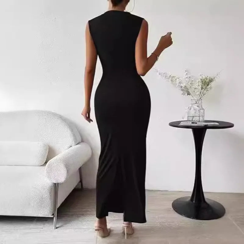 Ulvly Sleeveless Camisole Maxi Dress