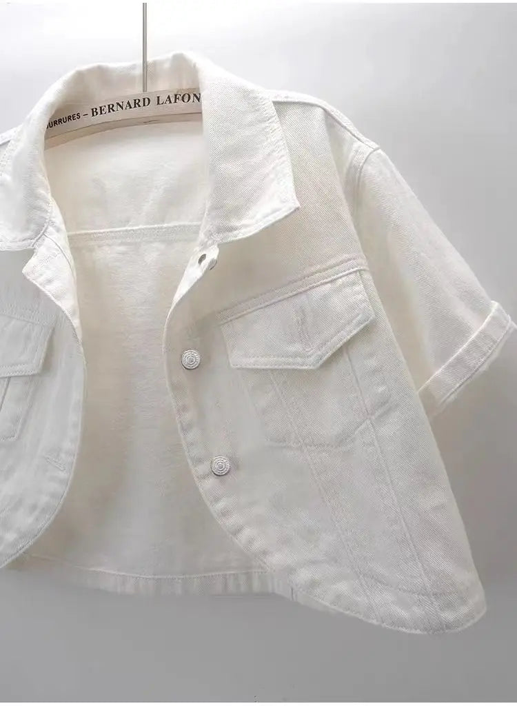 Ulvly Women’s Short Denim Jacket