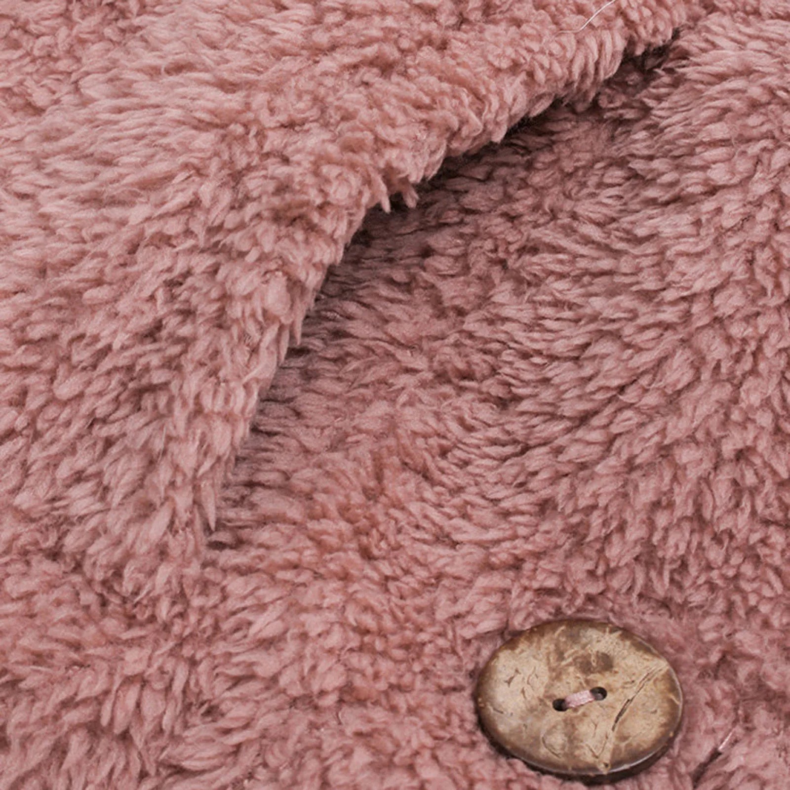 Ulvly Hooded Teddy Fleece Coat
