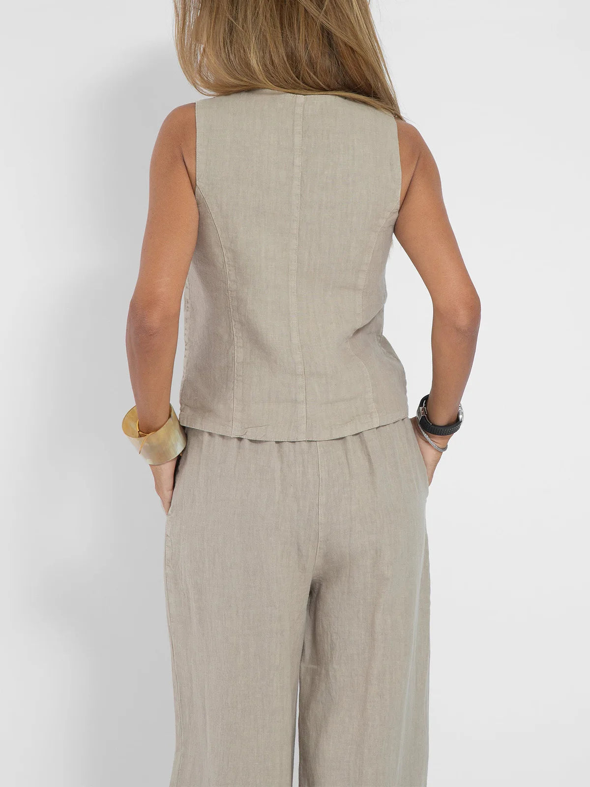 Ulvly Sleeveless Suit Set