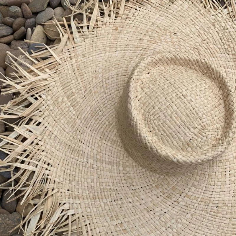 Ulvly Wide Brim Raffia Sun Hat