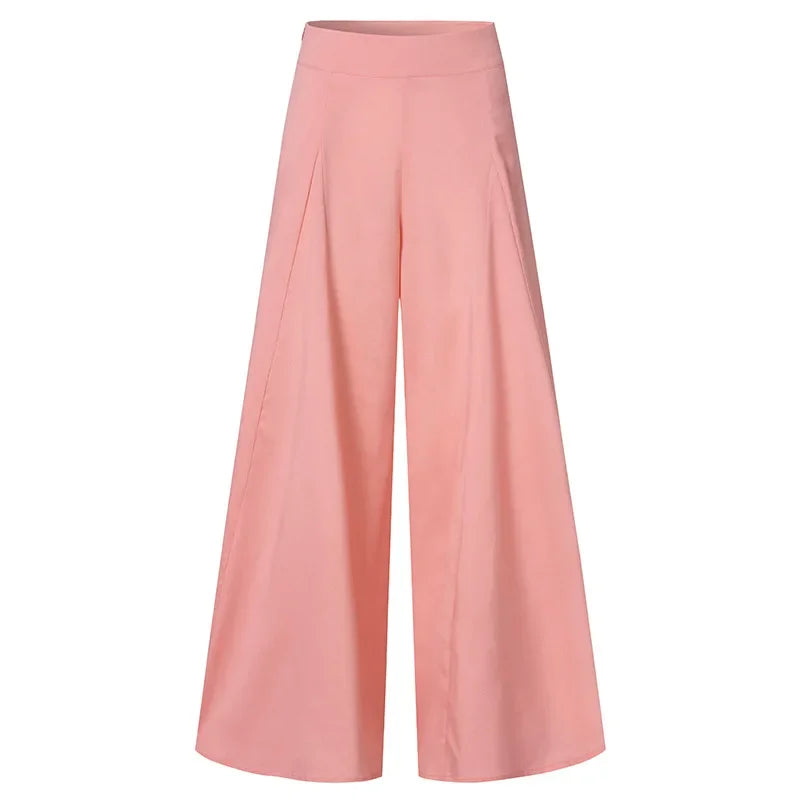 Ulvly High-Waist Wide-Leg Trousers