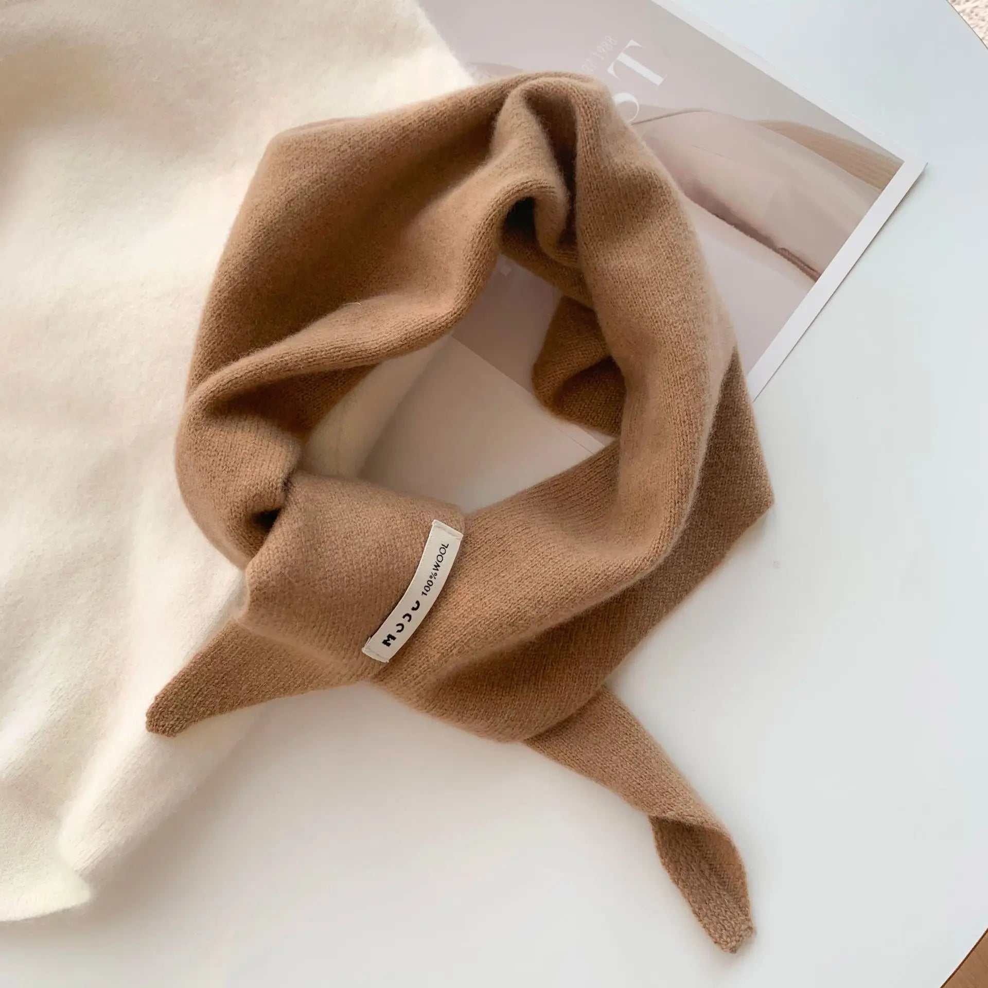 Ulvly Wool Triangle Scarf