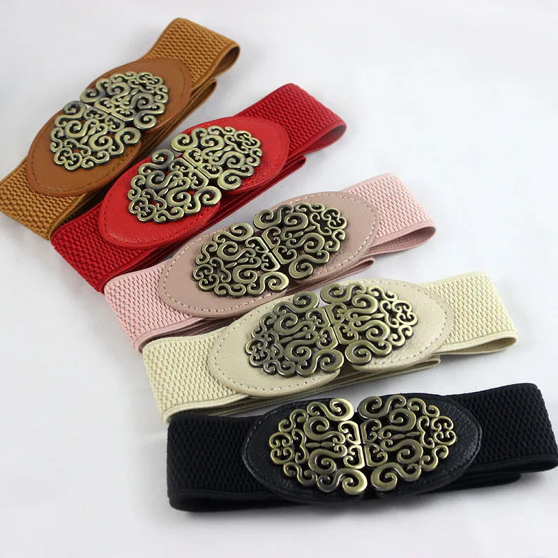 Ulvly Retro Stretch Waist Belt