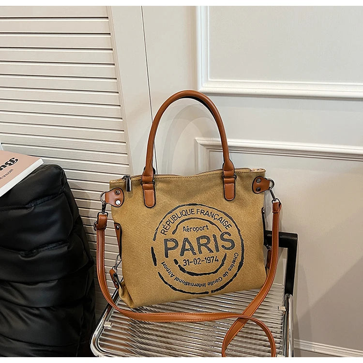 Ulvly Retro Canvas Bag