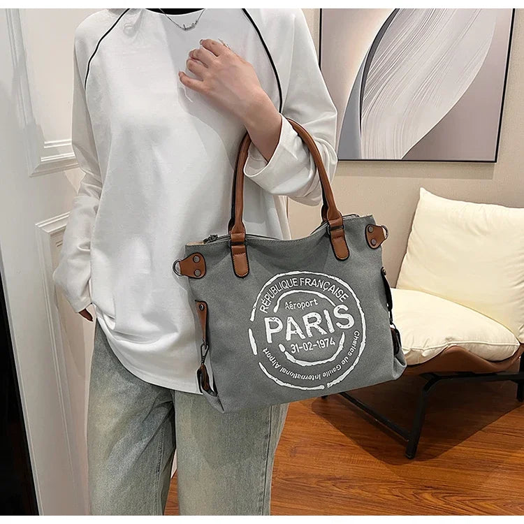 Ulvly Retro Canvas Bag