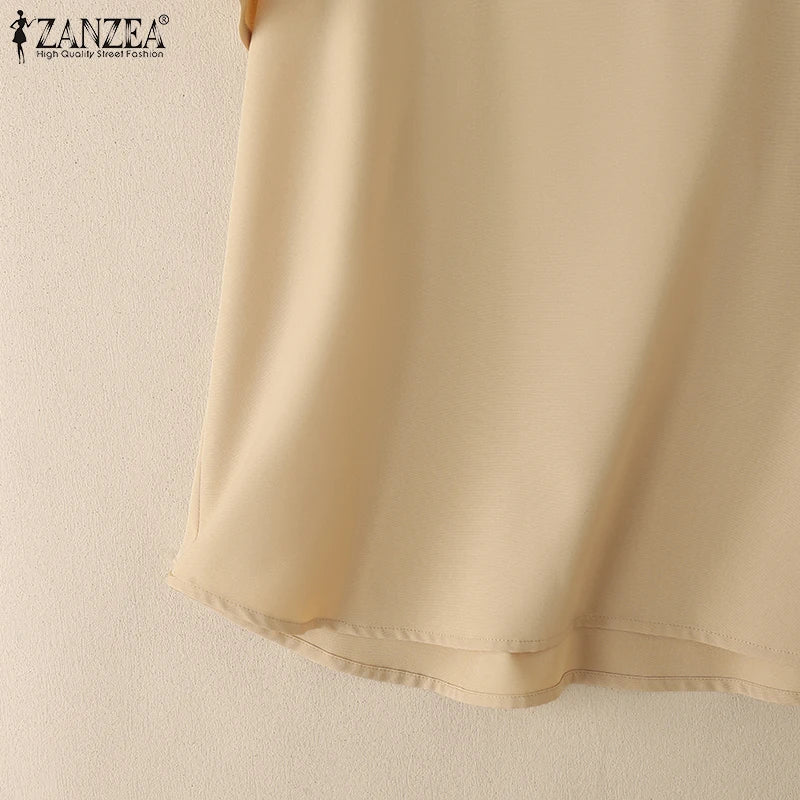 Ulvly V Neck Summer Blouse