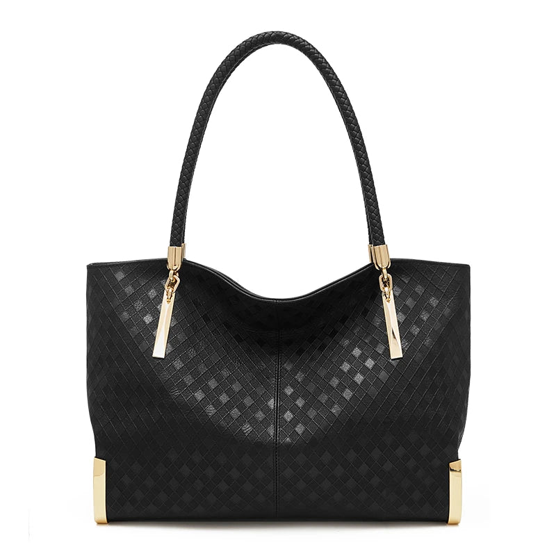 Ulvly Genuine Leather Winter Tote