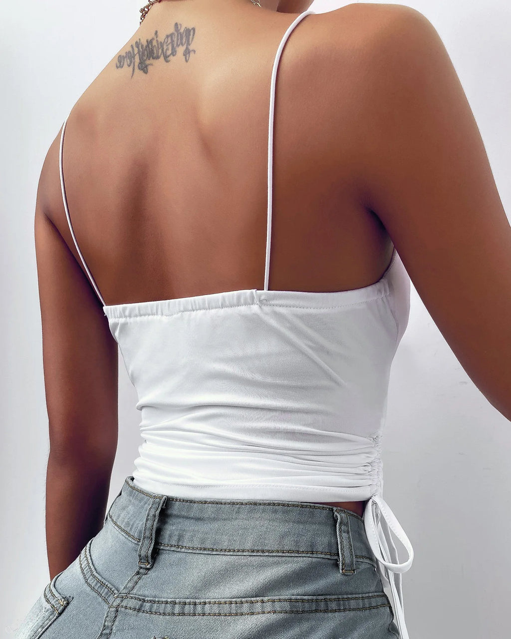 Ulvly V-Neck Drawstring Camisole