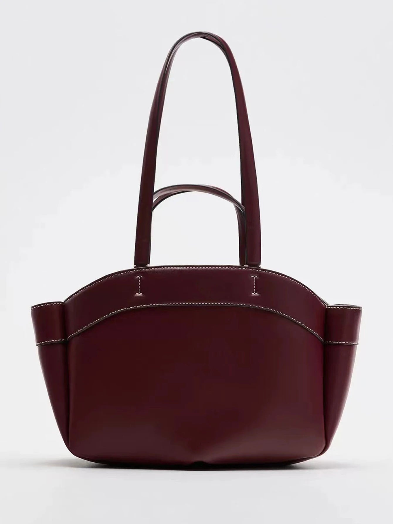 Ulvly Spliced Canvas Shoulder Bag