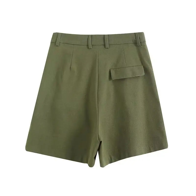 Ulvly Linen Vest &amp; Shorts Suit
