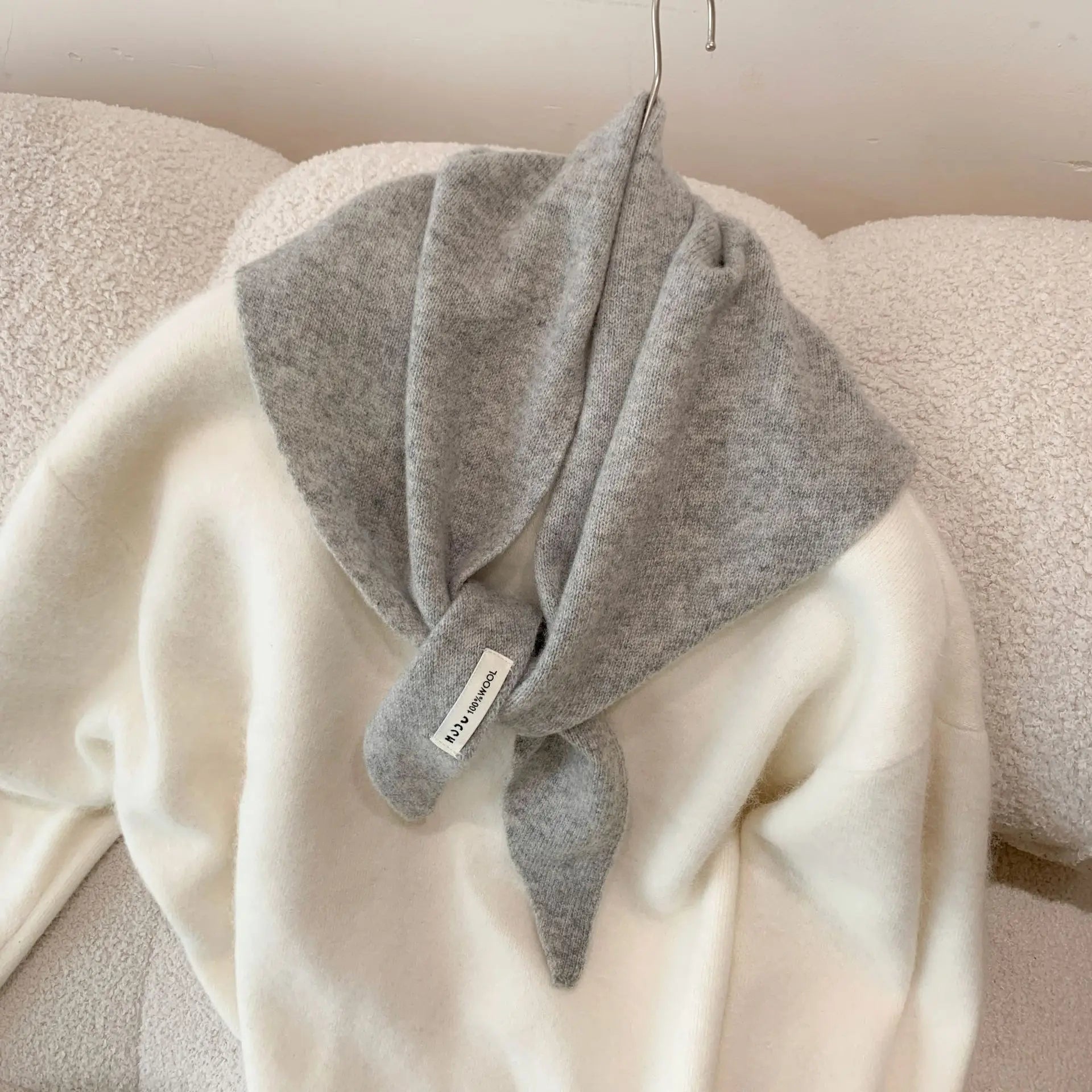 Ulvly Wool Triangle Scarf