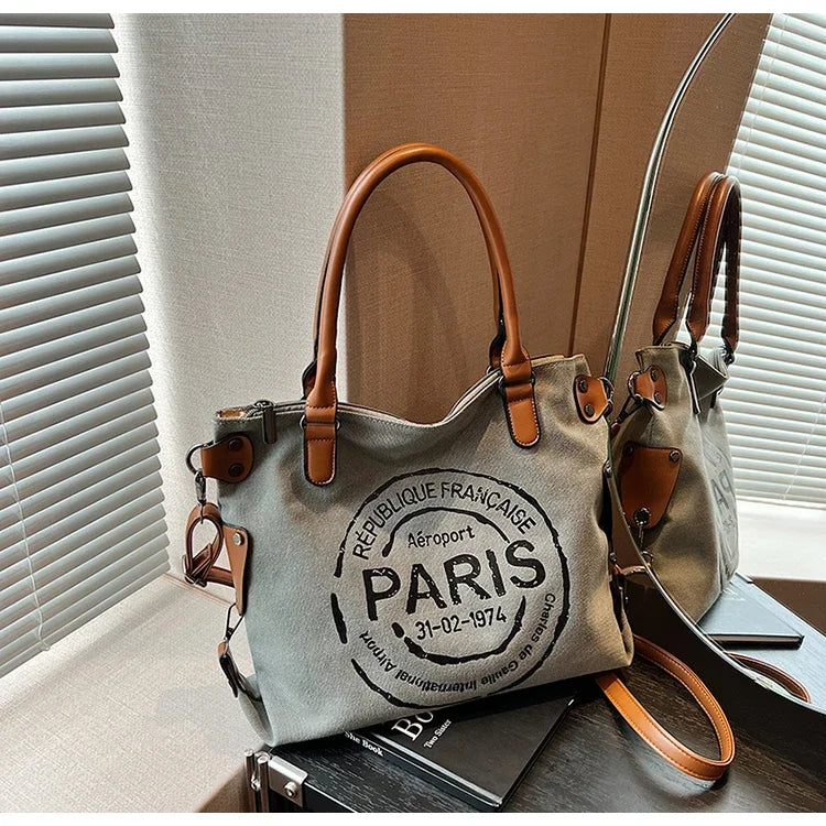 Ulvly Retro Canvas Bag