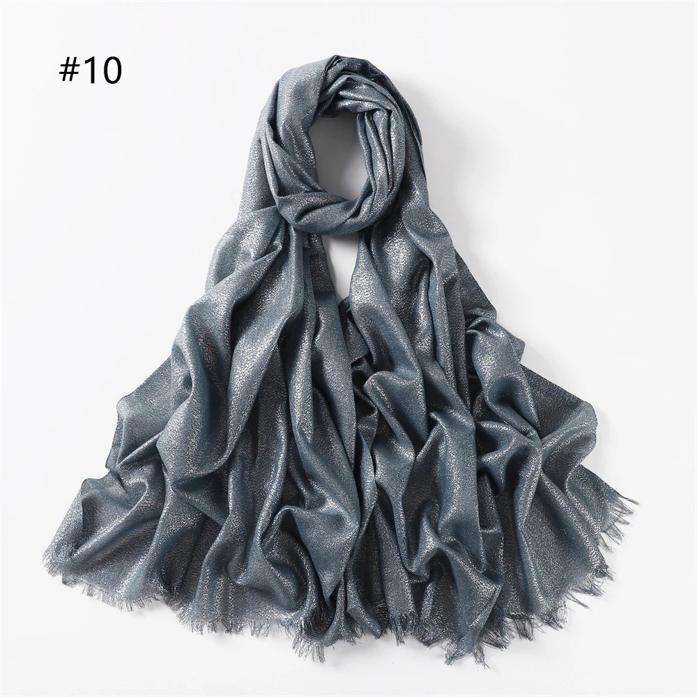 Ulvly Shimmer Fringe Shawl