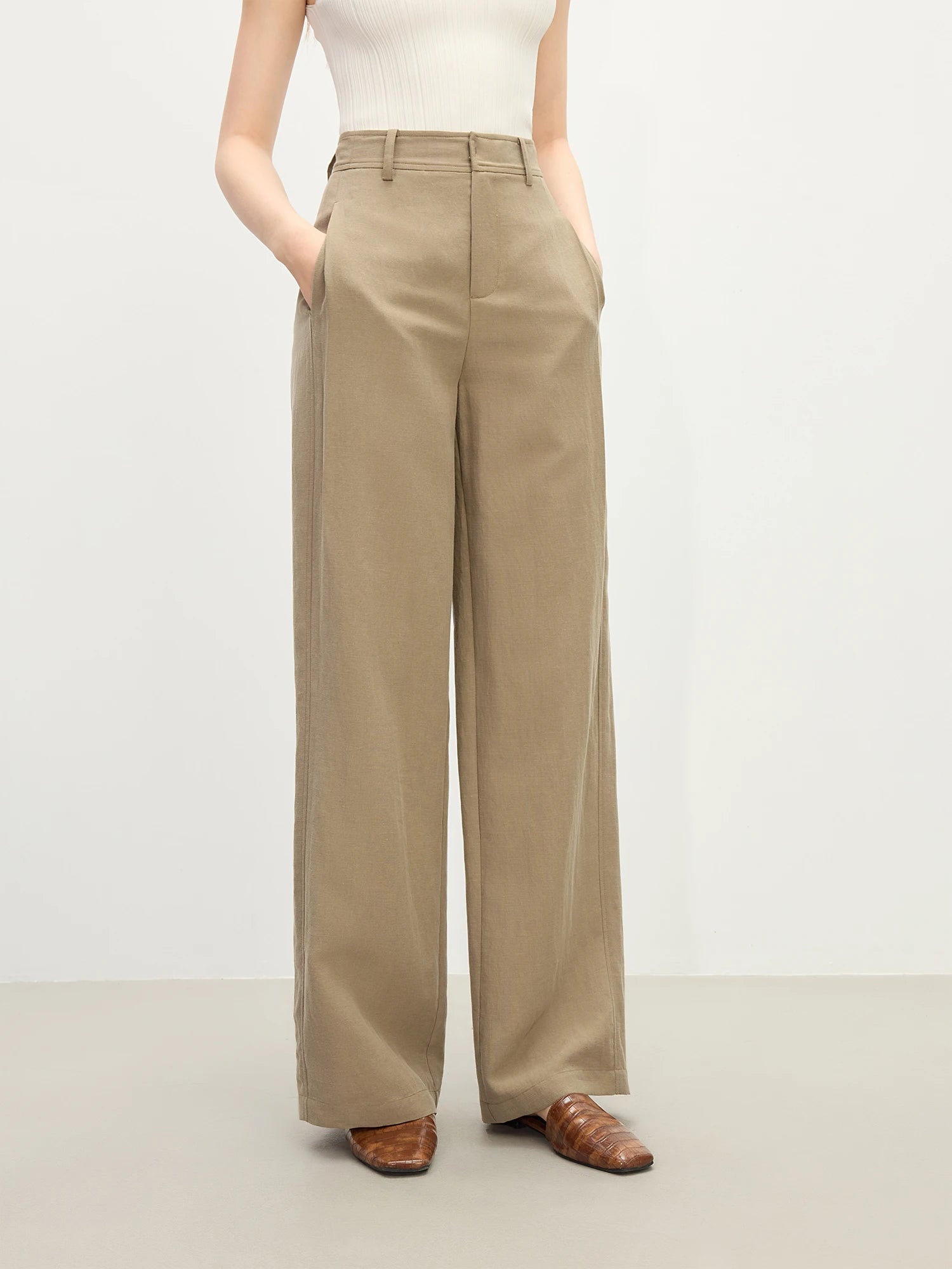 Ulvly Tencel Paperbag Trousers