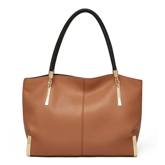 Ulvly Genuine Leather Winter Tote