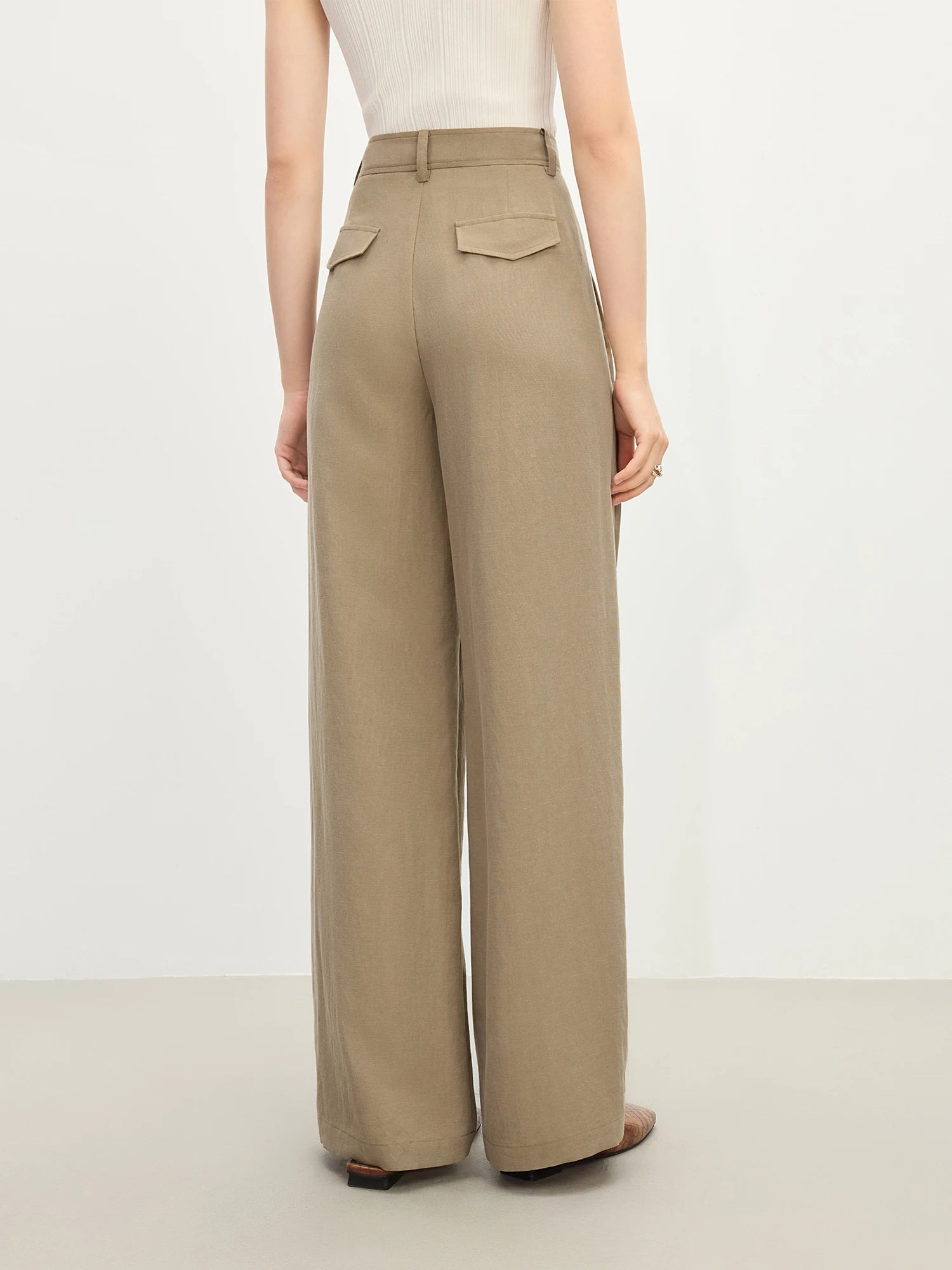 Ulvly Tencel Paperbag Trousers