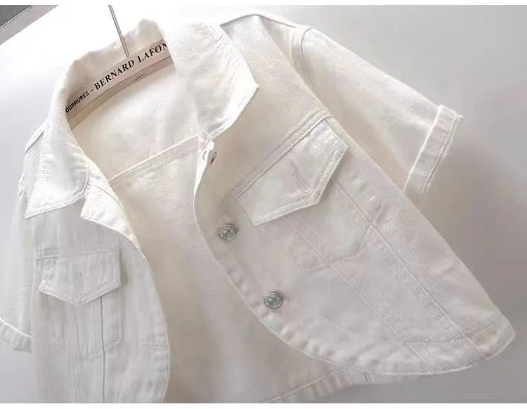 Ulvly Women’s Short Denim Jacket