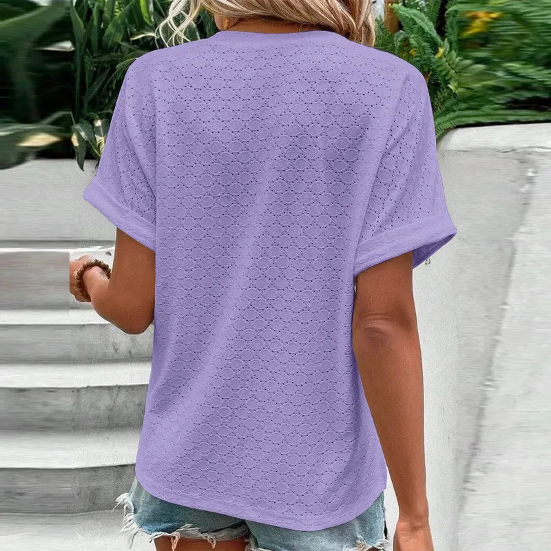 Ulvly Knit V Neck Shirt