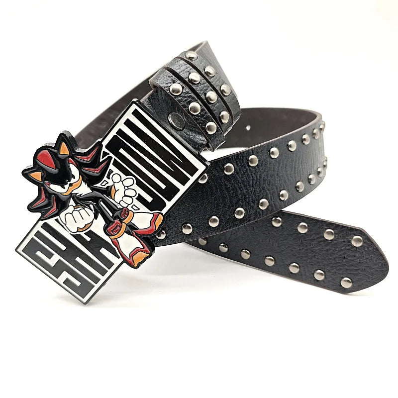 Ulvly Y2K Punk Cartoon Belt