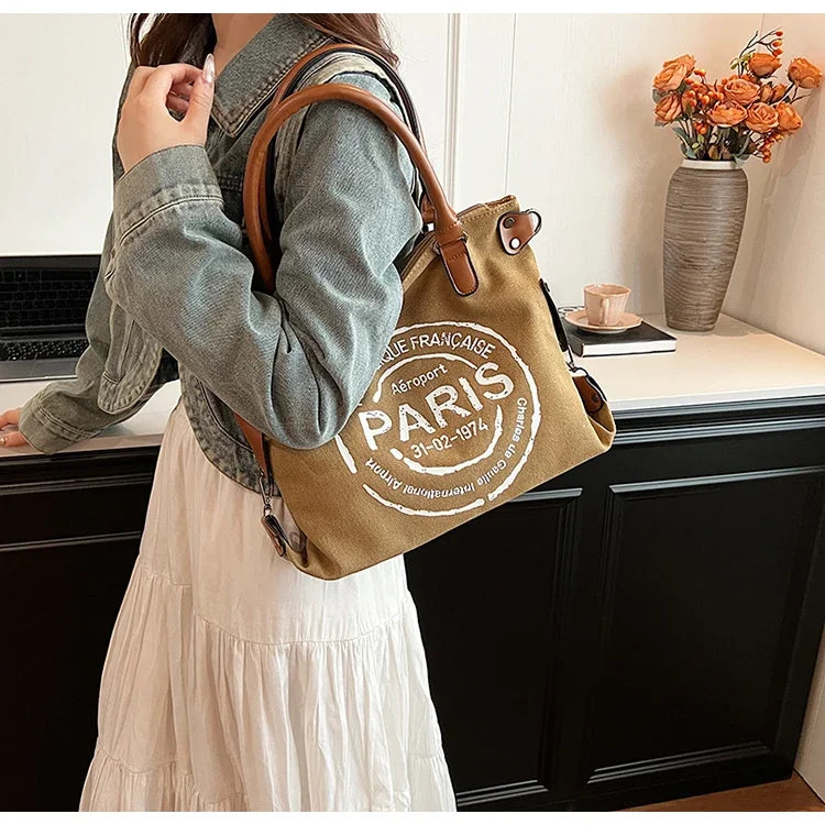 Ulvly Retro Canvas Bag