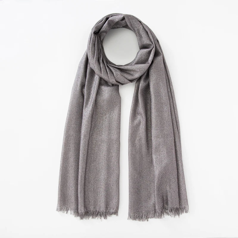 Ulvly Shimmer Fringe Shawl