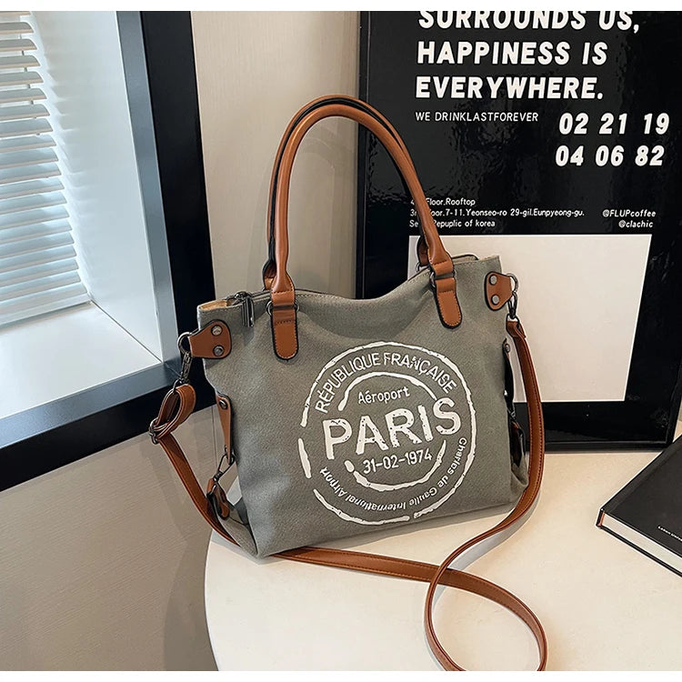 Ulvly Retro Canvas Bag