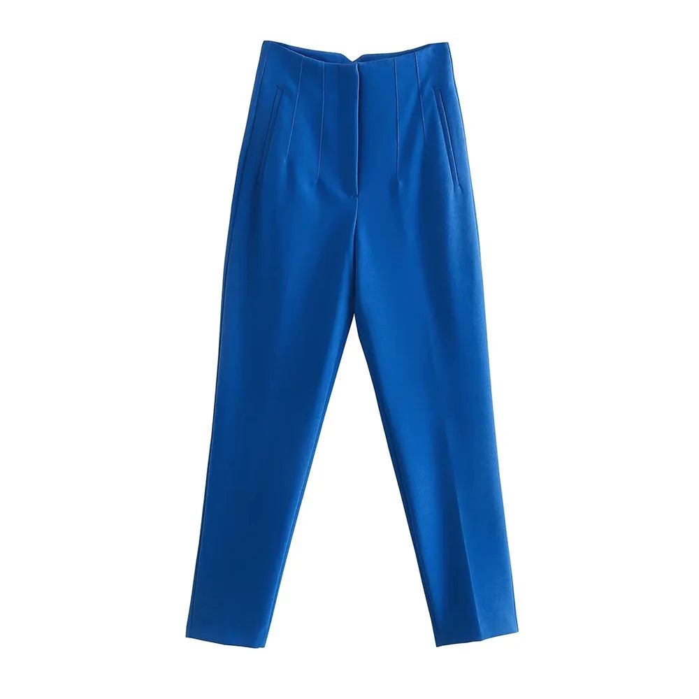 Ulvly High-Waist Ankle Trousers