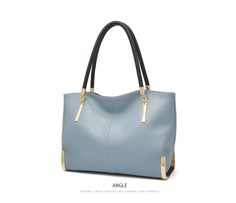 Ulvly Genuine Leather Winter Tote