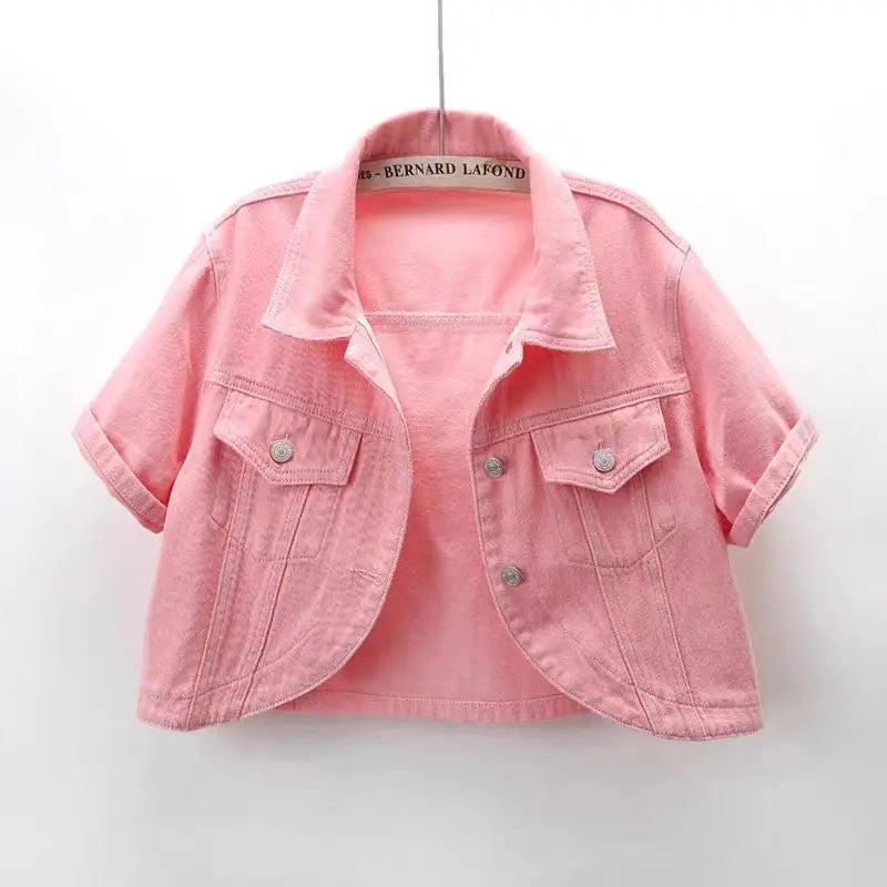 Ulvly Women’s Short Denim Jacket