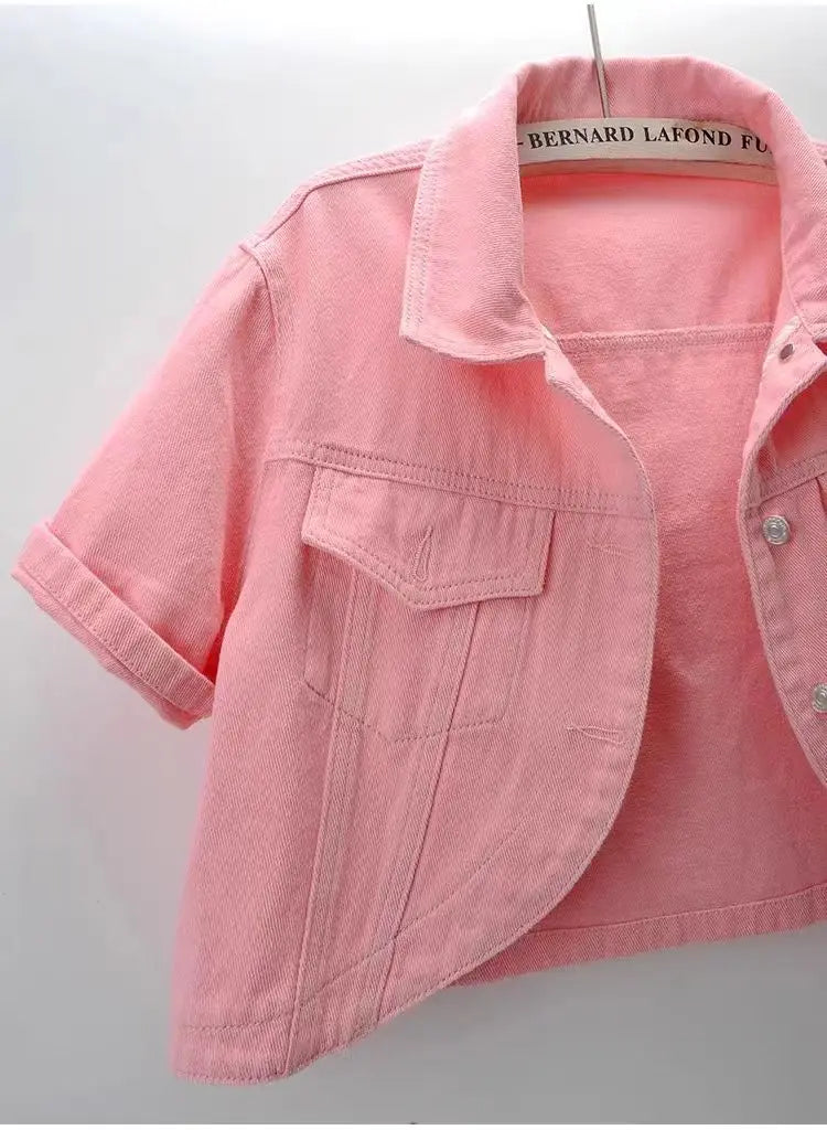 Ulvly Women’s Short Denim Jacket