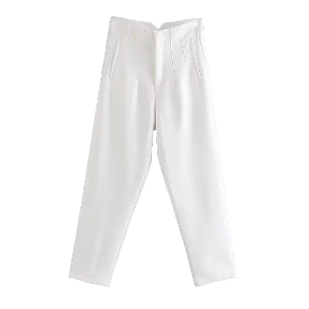 Ulvly High-Waist Ankle Trousers