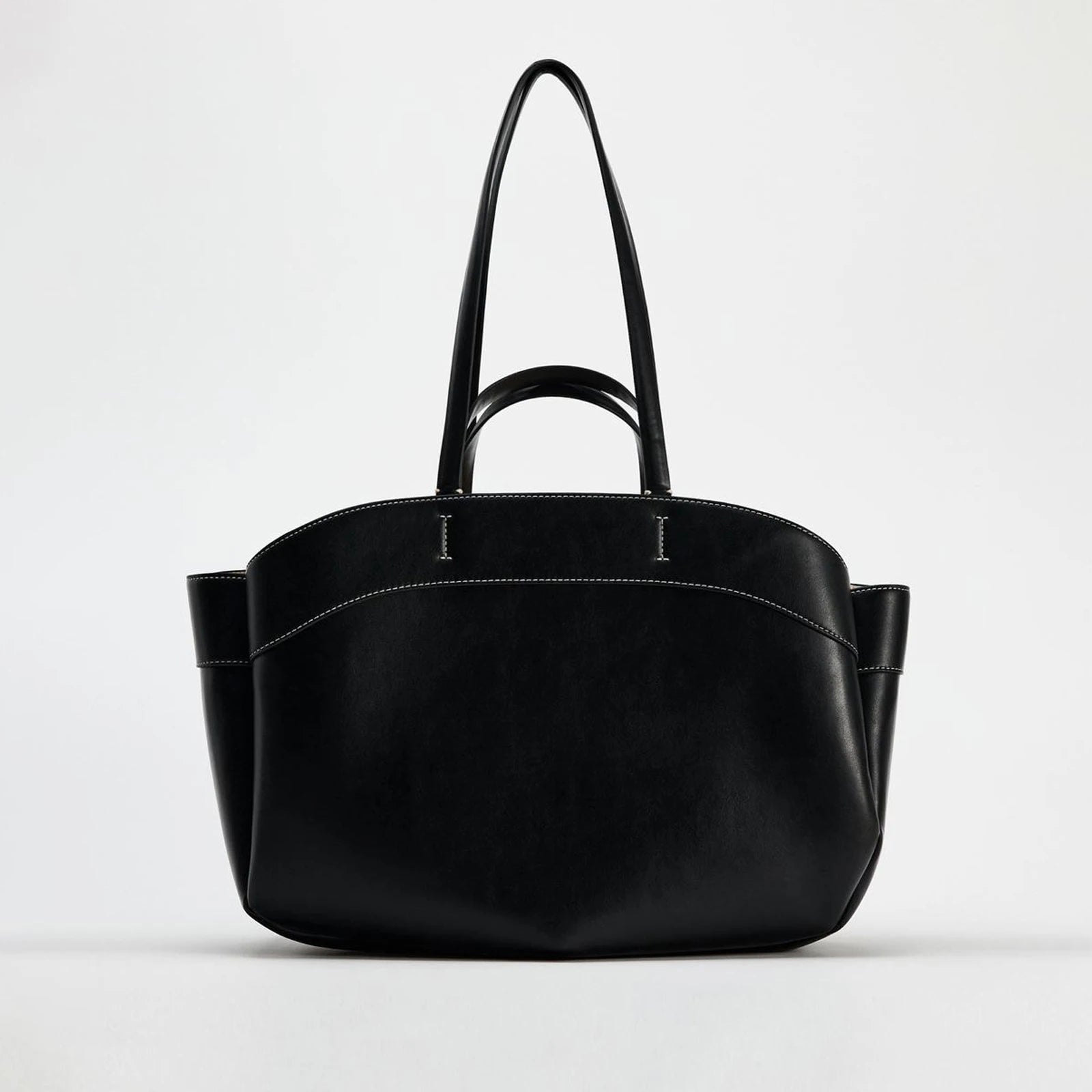 Ulvly Spliced Canvas Shoulder Bag