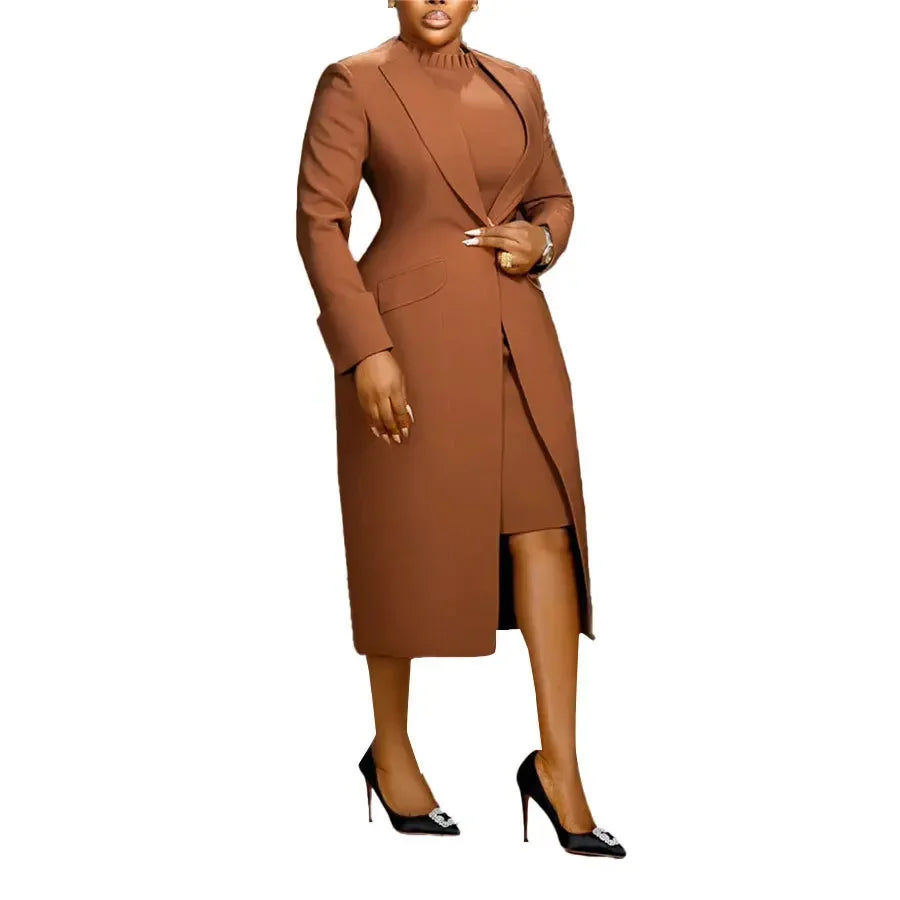 Ulvly Blazer &amp; Dress Suit Set