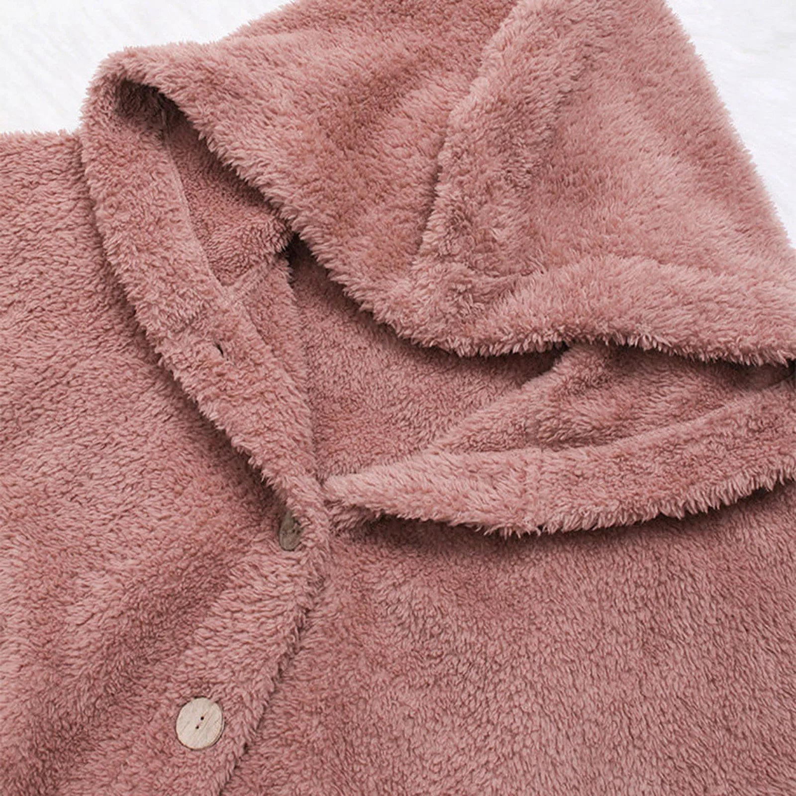 Ulvly Hooded Teddy Fleece Coat