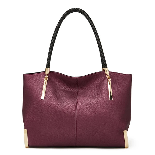 Ulvly Genuine Leather Winter Tote