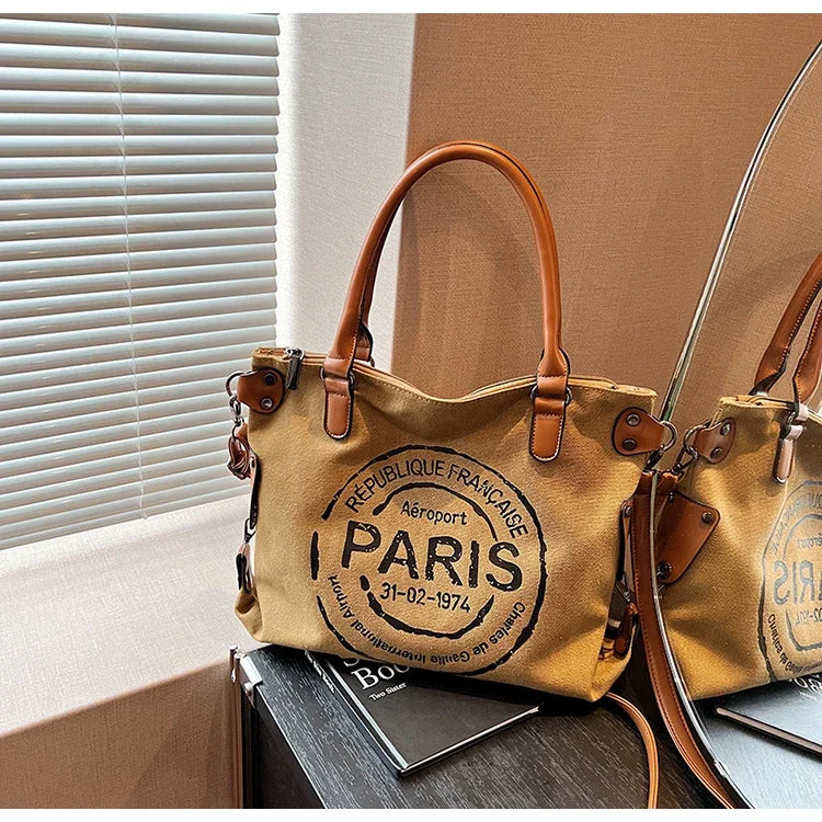 Ulvly Retro Canvas Bag