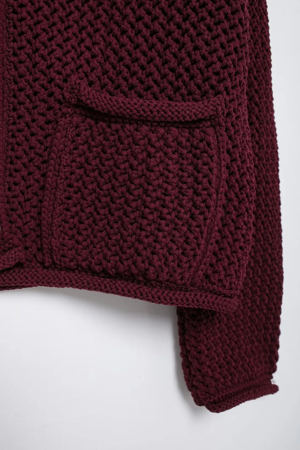 Ulvly Metal-Button Knit Cardigan
