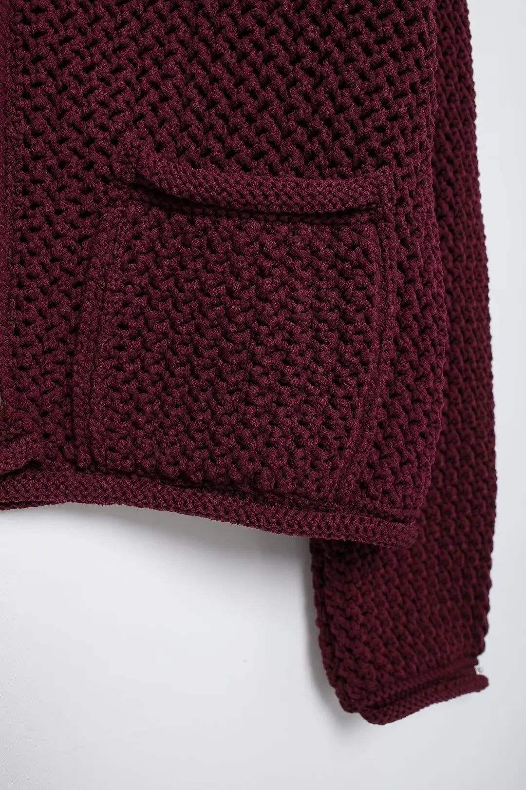 Ulvly Metal-Button Knit Cardigan