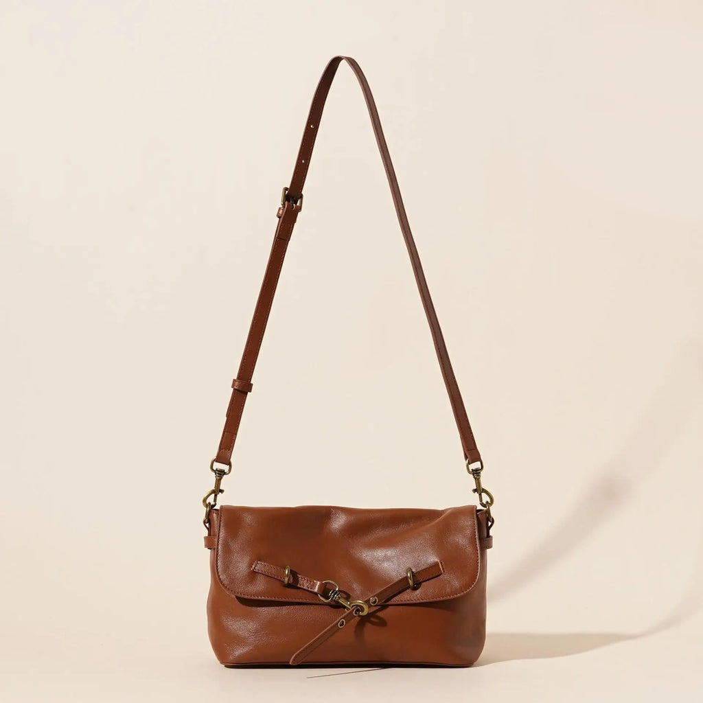 Ulvly Vegetable-Tanned Leather Shoulder Bag