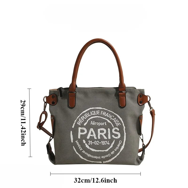 Ulvly Retro Canvas Bag