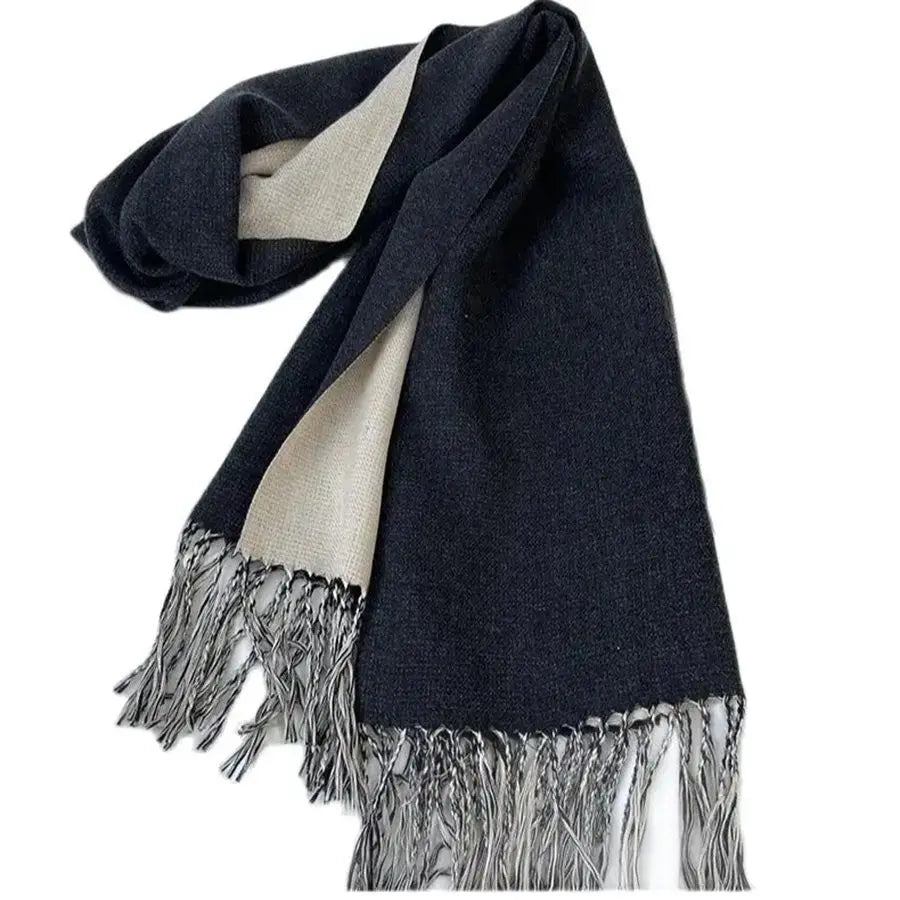 Ulvly Double-Sided Cashmere-Feel Scarf