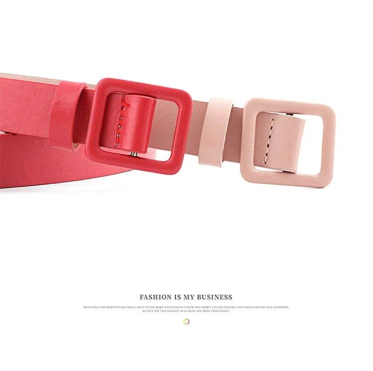 Ulvly PU Leather Waist Belt