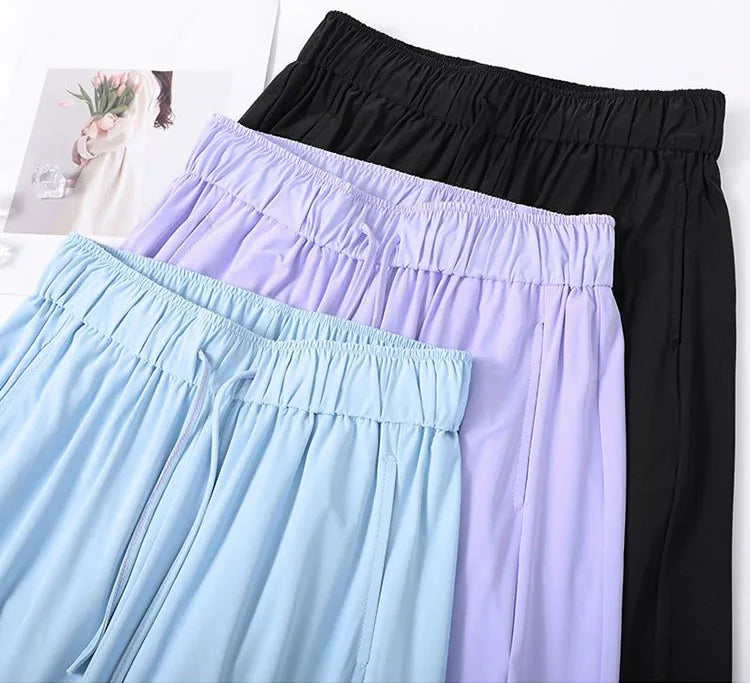 Ulvly IceSilk Split-Leg Trousers
