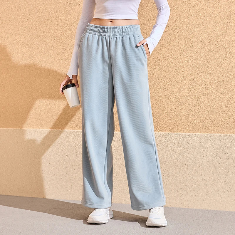 Ulvly Soft Knit Wide-Leg Pants