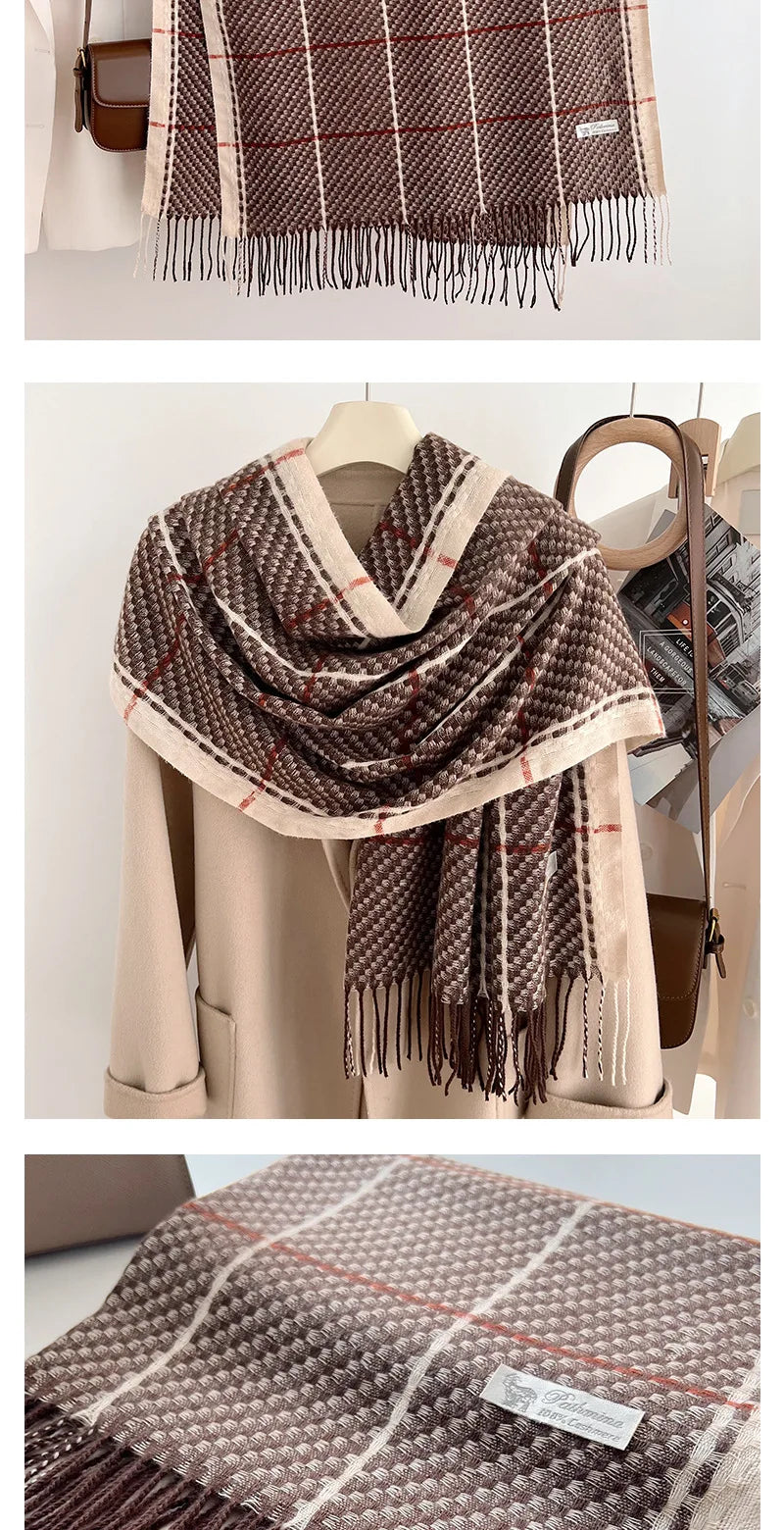 Ulvly Fish Scale Knit Wrap