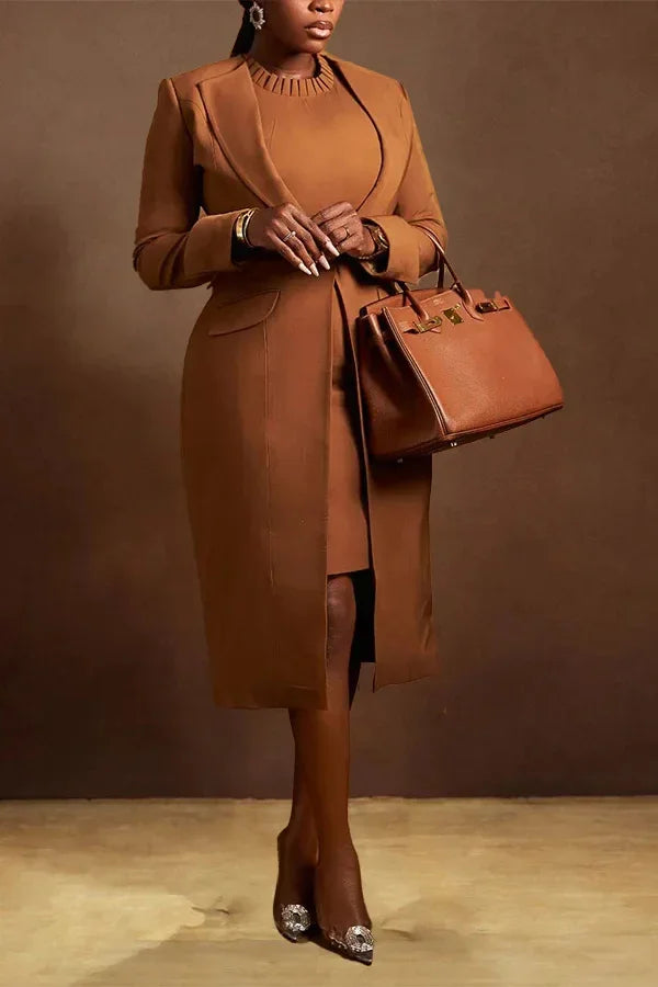 Ulvly Blazer &amp; Dress Suit Set