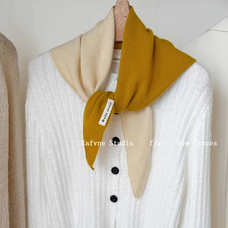 Ulvly Wool Triangle Scarf
