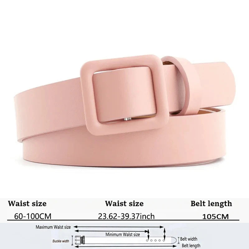 Ulvly PU Leather Waist Belt