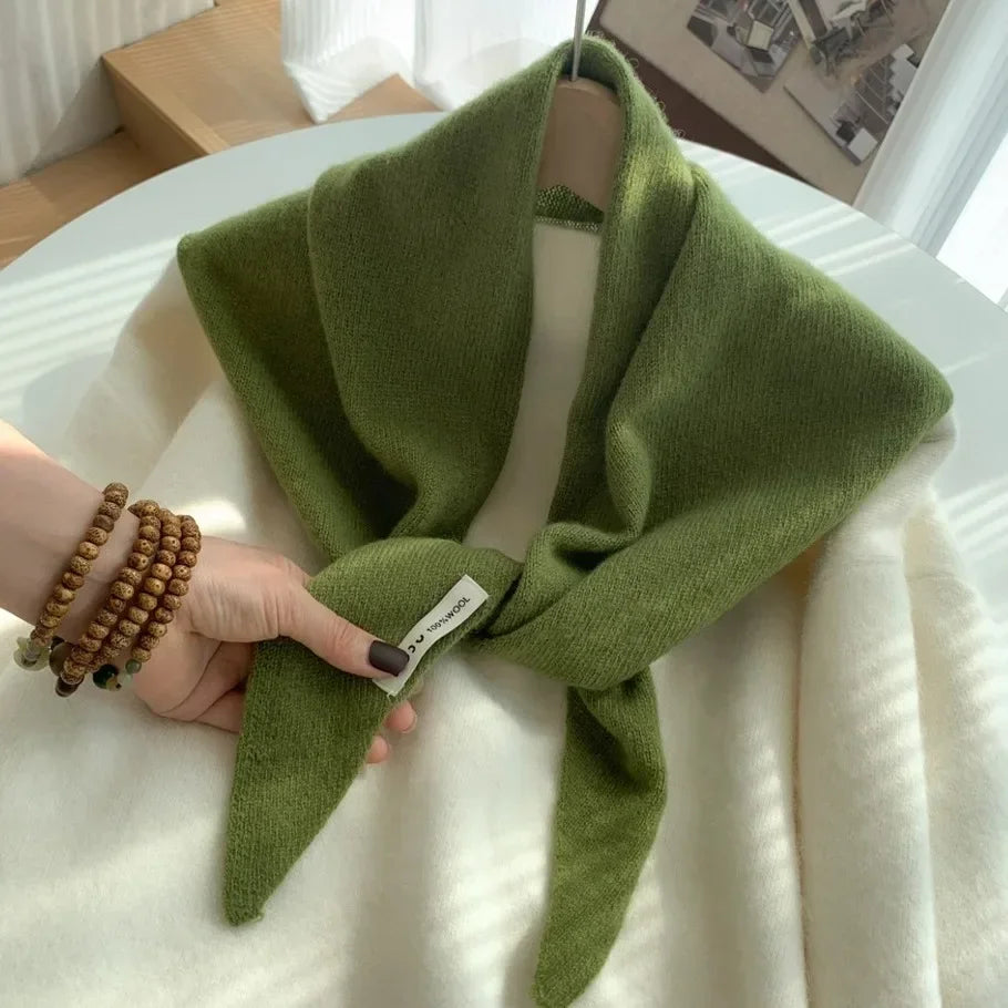Ulvly Wool Triangle Scarf